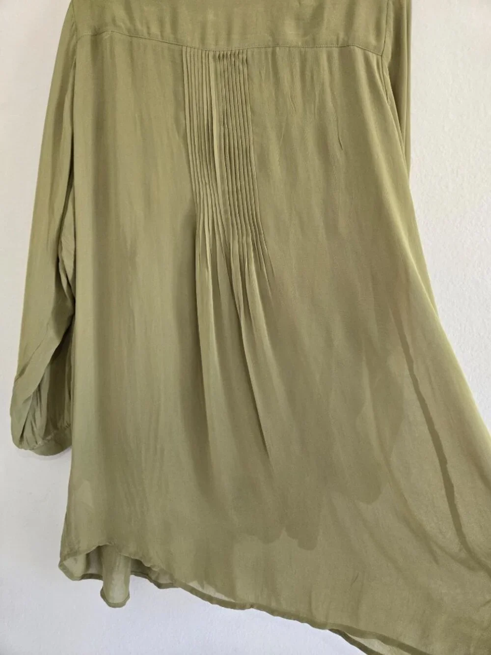 Soft Surroundings Makara Tunic and Tank Top Set in Green Women's Plus size 1X